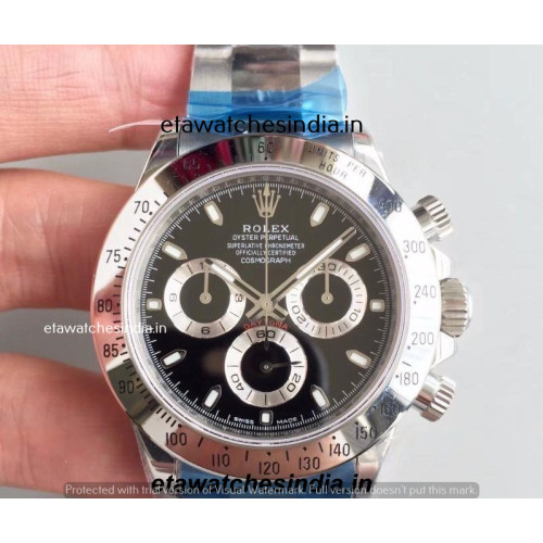 Rolex Daytona 116520 Cosmograph 1:1 Super Clone Replica Watch India